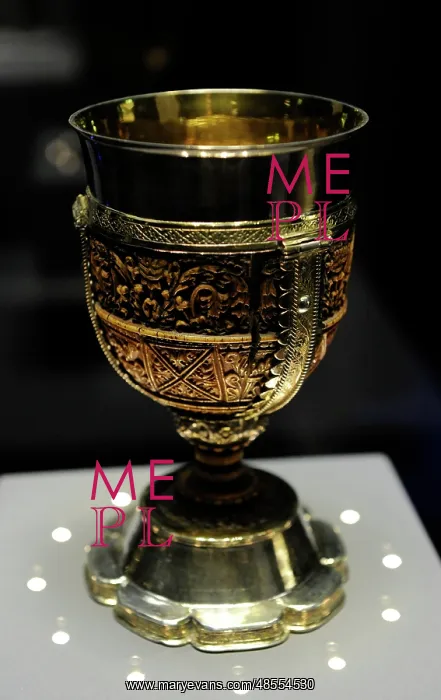 : Lebuinus Chalice. 8th-9th centuries. Carolingian : Lebuinus Chalice. 8th-9th centuries. Carolingian