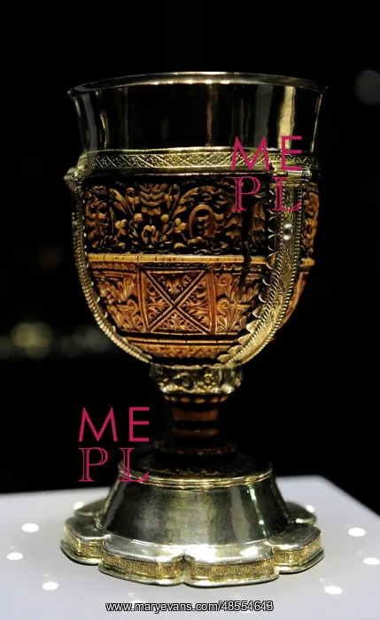 : Lebuinus Chalice. 8th-9th centuries. Carolingian : Lebuinus Chalice. 8th-9th centuries. Carolingian