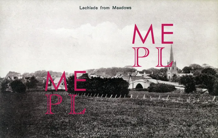  : Lechlade, Gloucestershire from the Meadows