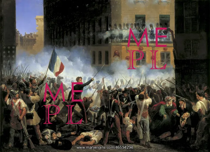 : LECOMTE, Hippolyte (1781-1857). Fight at Rohan : LECOMTE, Hippolyte (1781-1857). Fight at Rohan