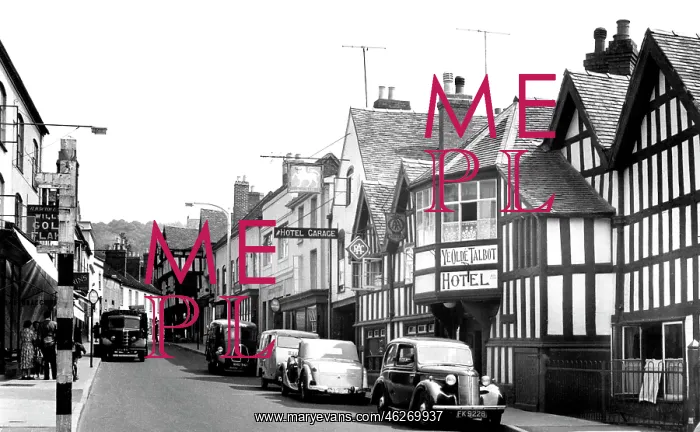 : Ledbury, Ye Olde Talbot Hotel c1955