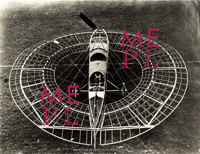 : Lee-Richards Annular Monoplane before wing covering : Lee-Richards Annular Monoplane before wing covering