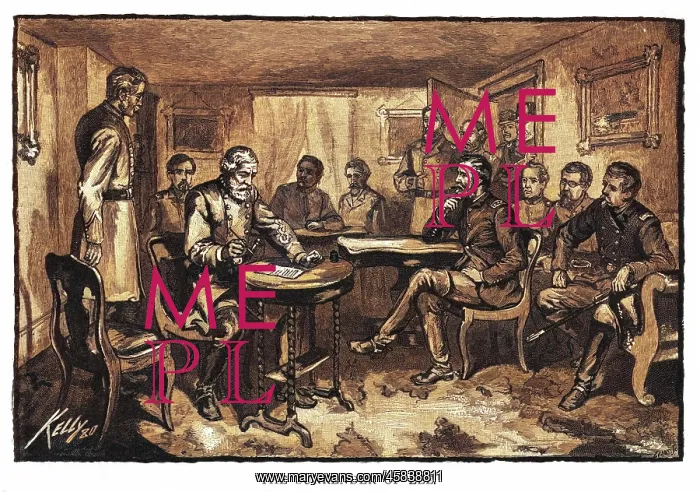 : LEE SURRENDERS TO GRANT : LEE SURRENDERS TO GRANT