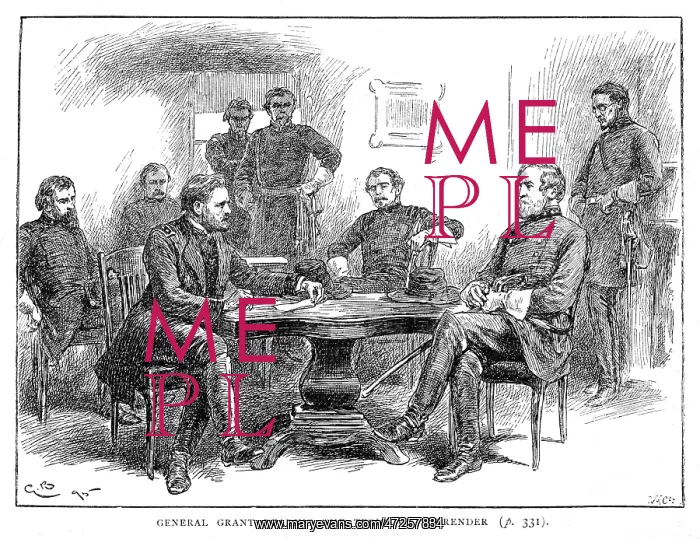 : LEE SURRENDERS TO GRANT : LEE SURRENDERS TO GRANT
