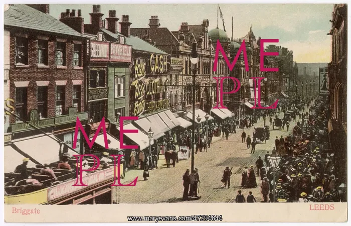  : LEEDS / BRIGGATE 1902