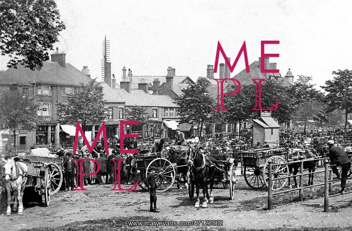  : Leek Cattle Market early 1900s