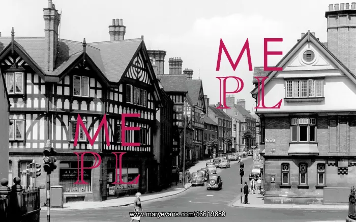  : Leek, St Edward Street c1955