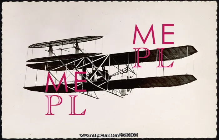 : LEFEBVRE IN WRIGHT PLANE : LEFEBVRE IN WRIGHT PLANE