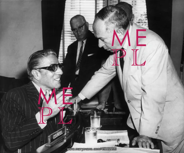 : From left: Aristotle Onassis, US Congressman ? : From left: Aristotle Onassis, US Congressman ?