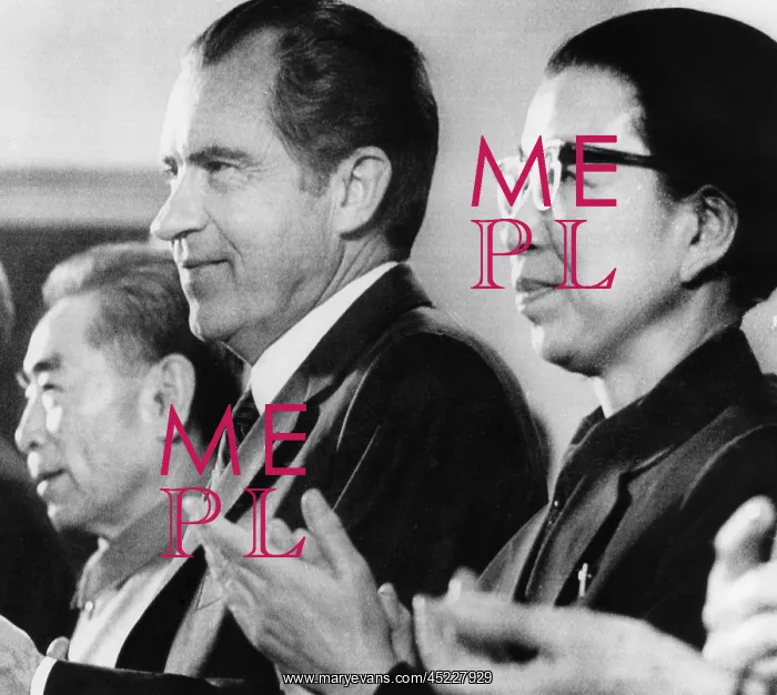 : From left: Chinese Premier Zhou Enlai, U.S. ? : From left: Chinese Premier Zhou Enlai, U.S. ?