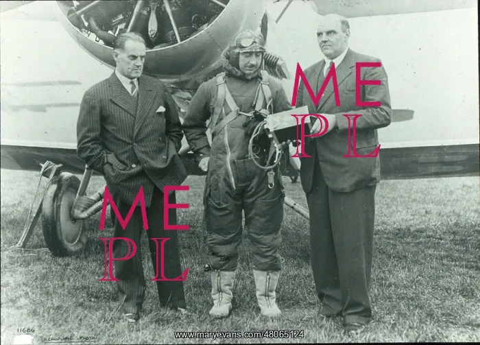 : From left: H W R Fedden, chief engineer : From left: H W R Fedden, chief engineer