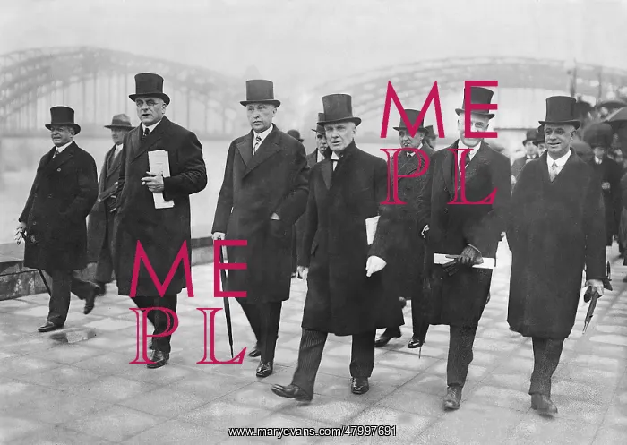 : From left: The Prussian Prime Minister Otto Braun : From left: The Prussian Prime Minister Otto Braun