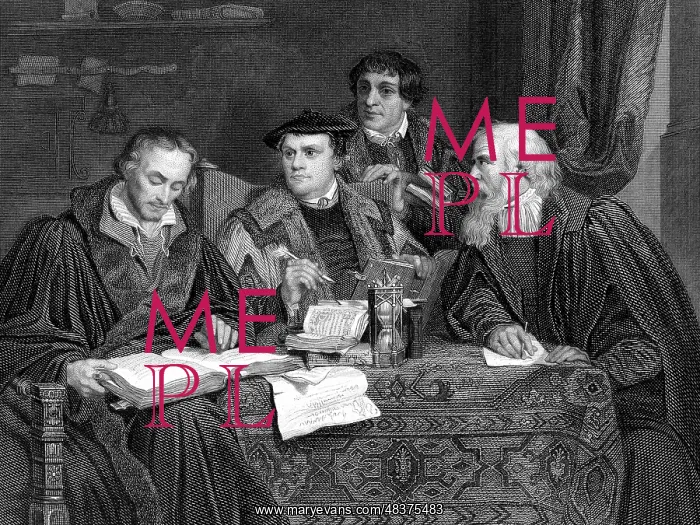 : Left to Right: Philip Melancthon (1497-1560) : Left to Right: Philip Melancthon (1497-1560)