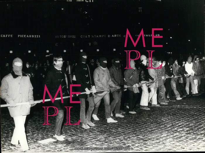 : Leftist demonstrations in Rome : Leftist demonstrations in Rome