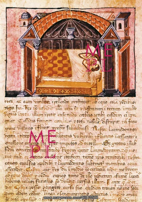 : Legend of Argonauts. Jason and Medea on the bed : Legend of Argonauts. Jason and Medea on the bed