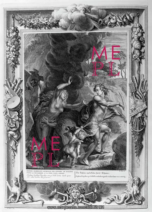 : Legend of Orpheus and Eurydice. Temple of the : Legend of Orpheus and Eurydice. Temple of the