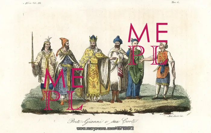 : The legendary Prester John and his court : The legendary Prester John and his court