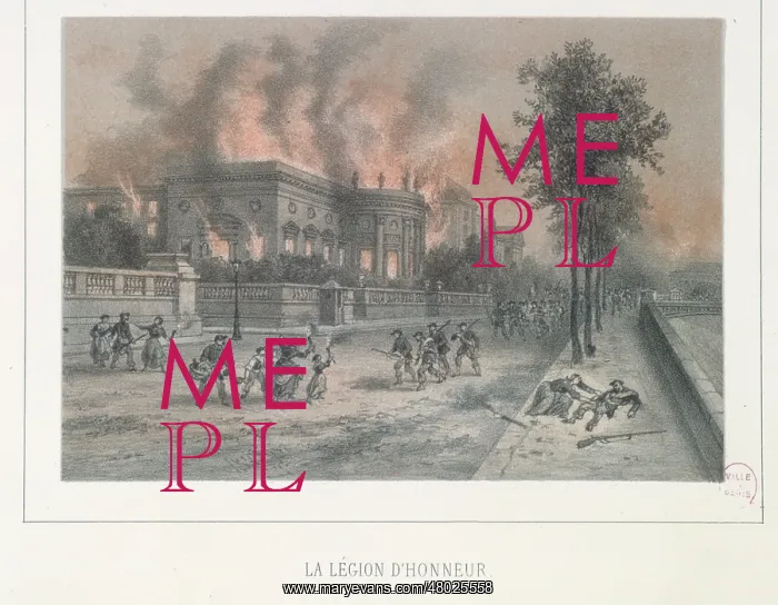 : The Legion of Honour (1871 fire) : The Legion of Honour (1871 fire)