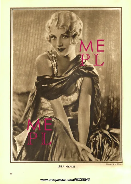 : Leila Hyams - actress - celebrity : Leila Hyams - actress - celebrity