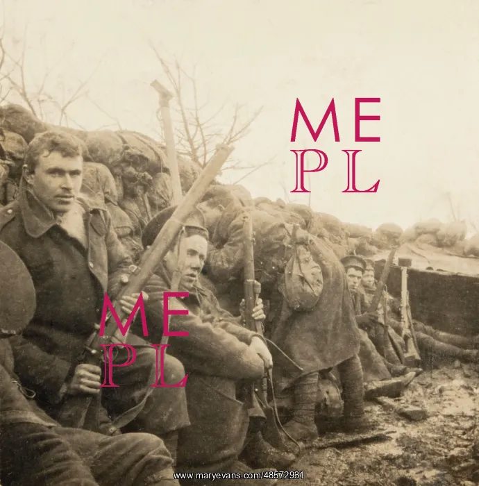 : Leinster Regiment at St Eloi, Western Front, 1915 : Leinster Regiment at St Eloi, Western Front, 1915