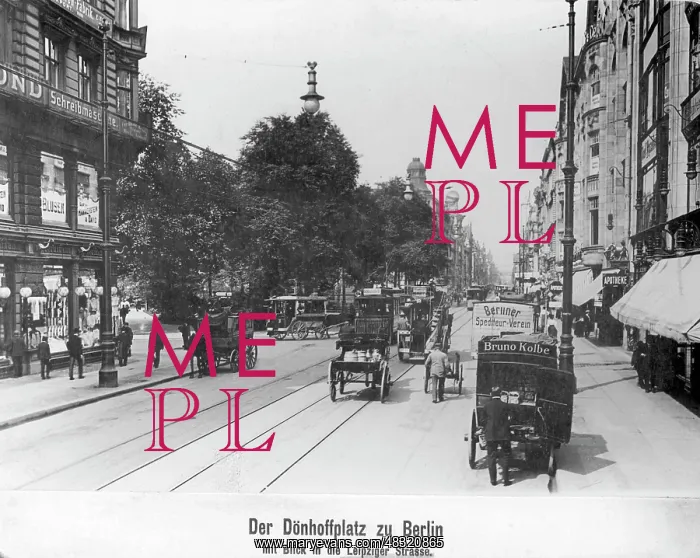 : Leipzigerstrasse, approx. 1914 : Leipzigerstrasse, approx. 1914