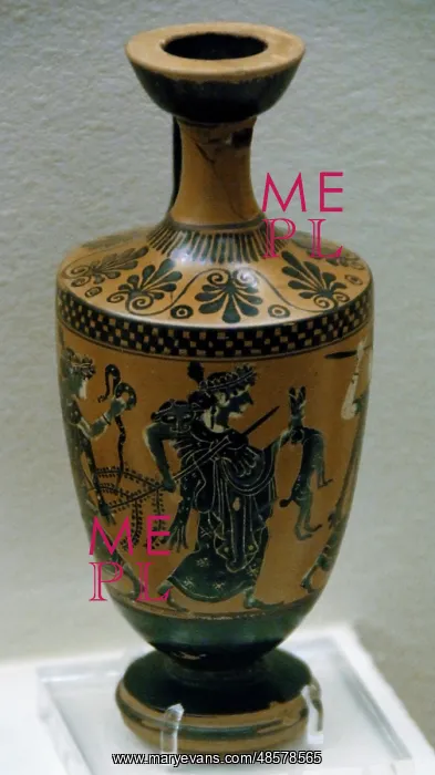  : Lekythos. VI century. Greece