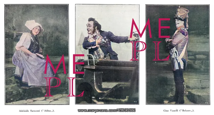 : L'Elisir D'Amore 1929 : L'Elisir D'Amore 1929