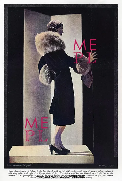 : Lelong coat, 1929 : Lelong coat, 1929