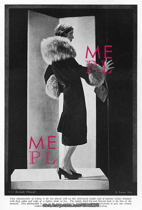 : Lelong coat, 1929 : Lelong coat, 1929