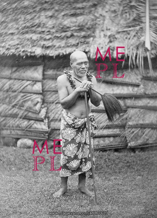 : Lemana, Samoan chieftain, 1903 : Lemana, Samoan chieftain, 1903