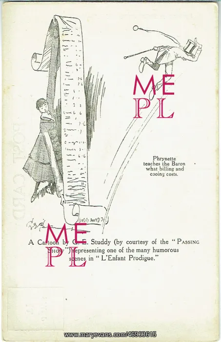  : L'Enfant Prodique by M Carre