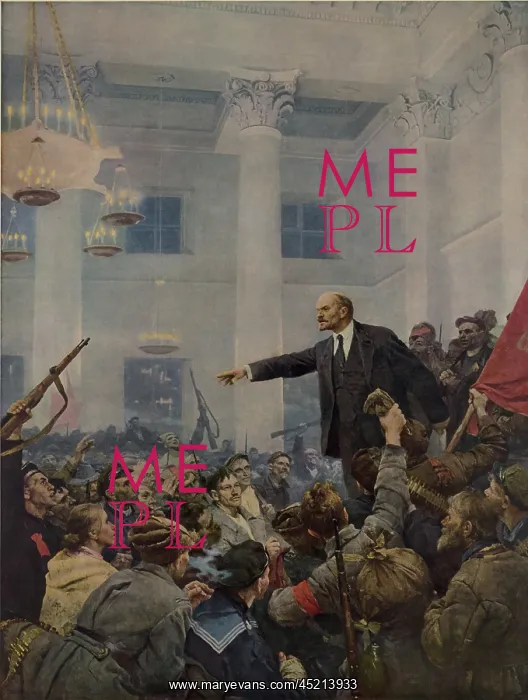 : Lenin (1870-1924) declaring power of the ? : Lenin (1870-1924) declaring power of the ?