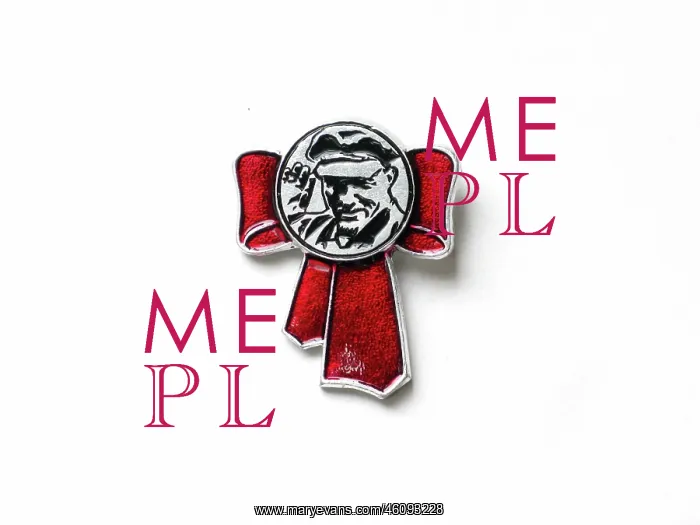 : Lenin bow badge, Russia : Lenin bow badge, Russia