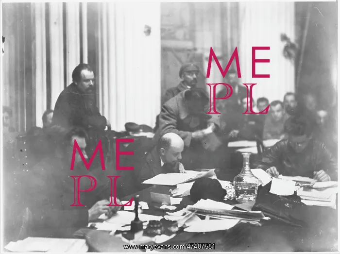 : LENIN AT CONFERENCE : LENIN AT CONFERENCE