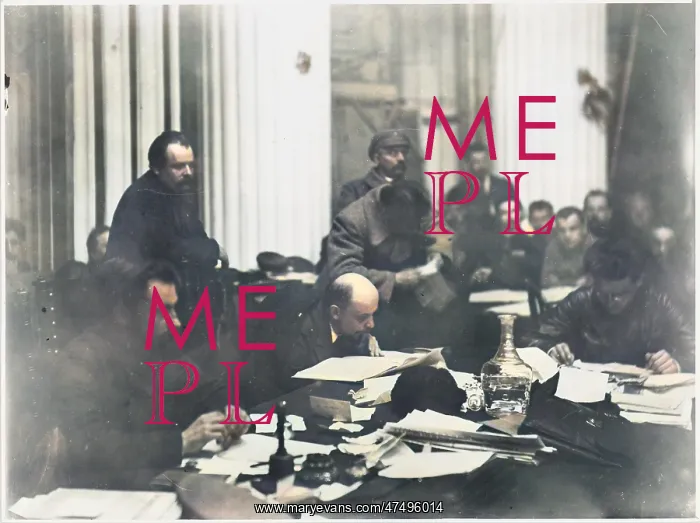 : LENIN AT CONFERENCE : LENIN AT CONFERENCE