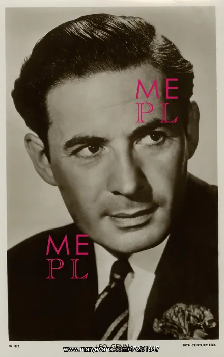  : LEO GENN (1905 - 1978), British character actor and barrister