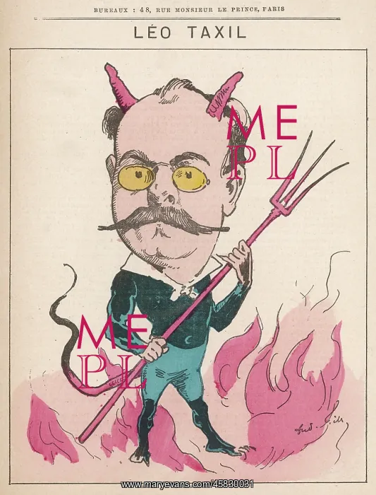 : LEO TAXIL (real name Gabriel Antoine Jogand-Pages) : LEO TAXIL (real name Gabriel Antoine Jogand-Pages)