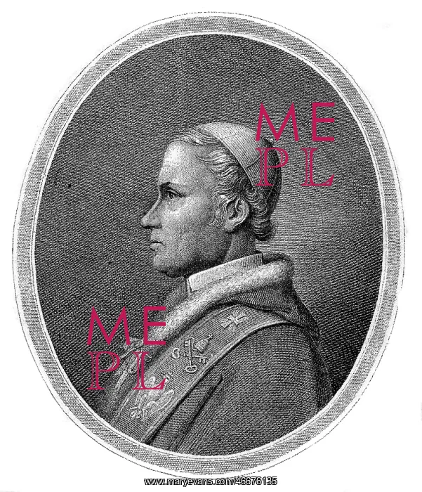 : Leo XII (Annibale della Genga), 22.8.1760 - 10.2.1829 : Leo XII (Annibale della Genga), 22.8.1760 - 10.2.1829