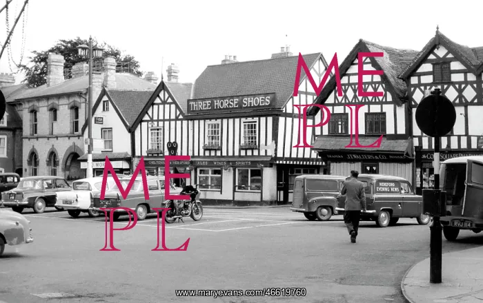  : Leominster, Corn Square c1965