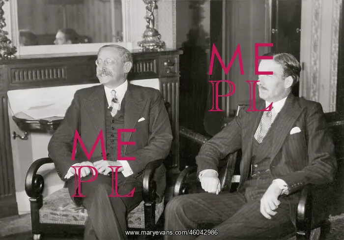 : Leon Blum and Anthony Eden : Leon Blum and Anthony Eden