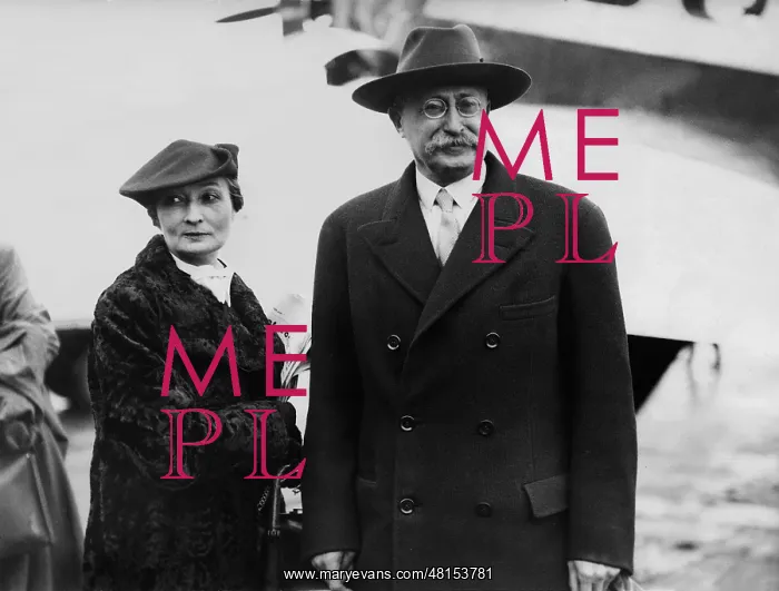 : Leon Blum and his wife, 1936 : Leon Blum and his wife, 1936