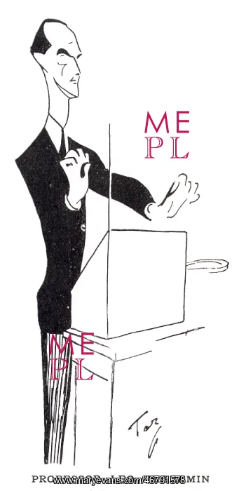 : Leon Theremin - Caricature : Leon Theremin - Caricature