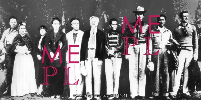 : Leon Trotsky with friends in Mexico, 1940 : Leon Trotsky with friends in Mexico, 1940