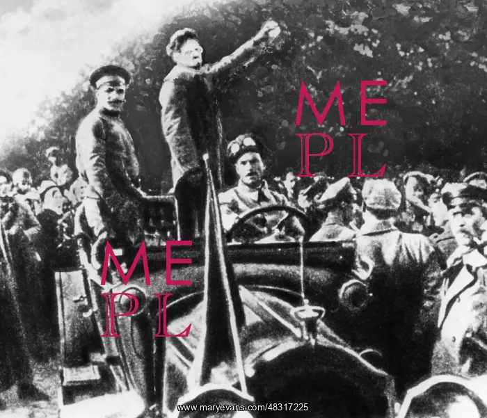 : Leon Trotsky during a speech, 1918 : Leon Trotsky during a speech, 1918