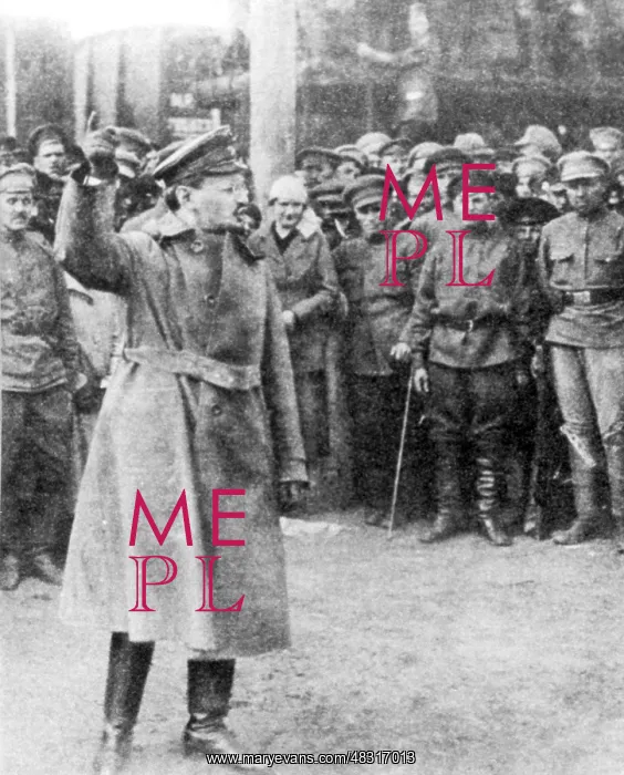 : Leon Trotsky at the time of the Russian Civil War, 1918 : Leon Trotsky at the time of the Russian Civil War, 1918