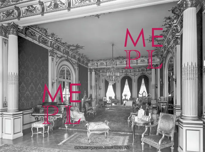 : Leonard Albu's 1909 drawing room : Leonard Albu's 1909 drawing room