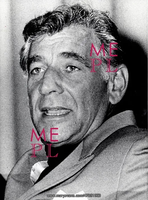 : Leonard Bernstein, American composer and conductor : Leonard Bernstein, American composer and conductor