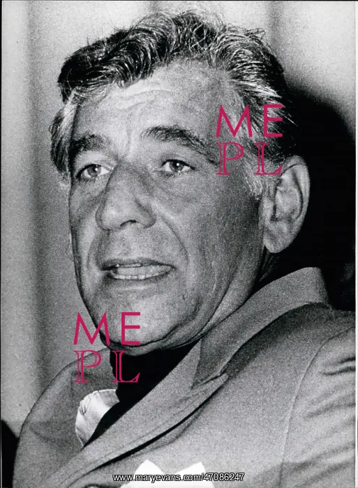 : Leonard Bernstein, American composer and conductor : Leonard Bernstein, American composer and conductor