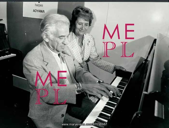 : Leonard Bernstein and Jacqueline Baudrier in Paris : Leonard Bernstein and Jacqueline Baudrier in Paris