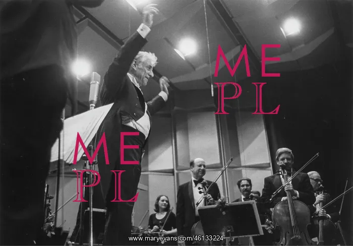 : Leonard Bernstein in the Wiener Stadthalle 1976 : Leonard Bernstein in the Wiener Stadthalle 1976